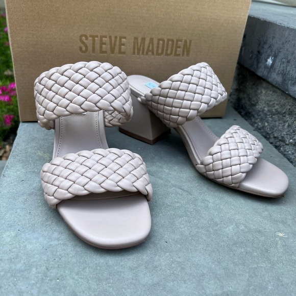Steve Madden Braided Block Heel - Picture 2 of 3